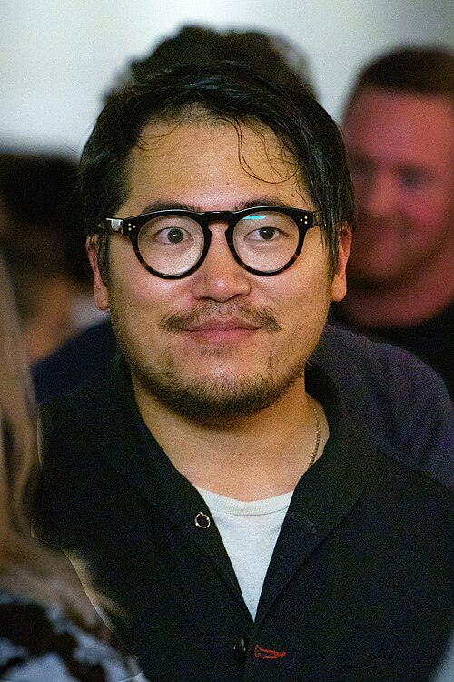 Daniel Kwan speaking at SXSW 2024 in Austin, Texas